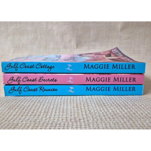 BLACKBIRD BEACH Books 1, 2, & 3 Gulf Coast Cottage Secrets Reunion Maggie Miller - Picture 10 of 10